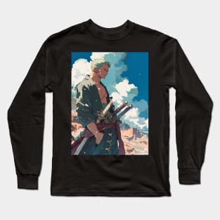 Pirate Odyssey: Anime-Manga Legacy, Mythical Islands, and Swashbuckling Excitement Long Sleeve T-Shirt